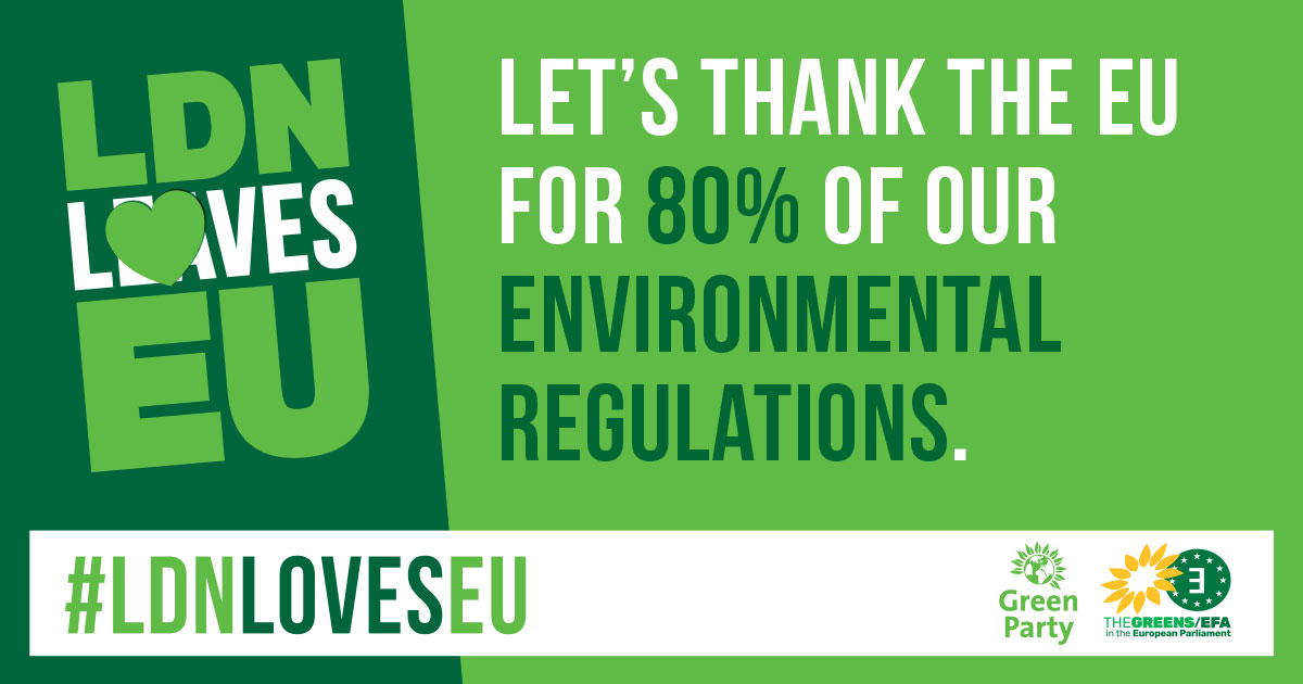 Meme - Let's thank the EU for 80% of our environmental regulations