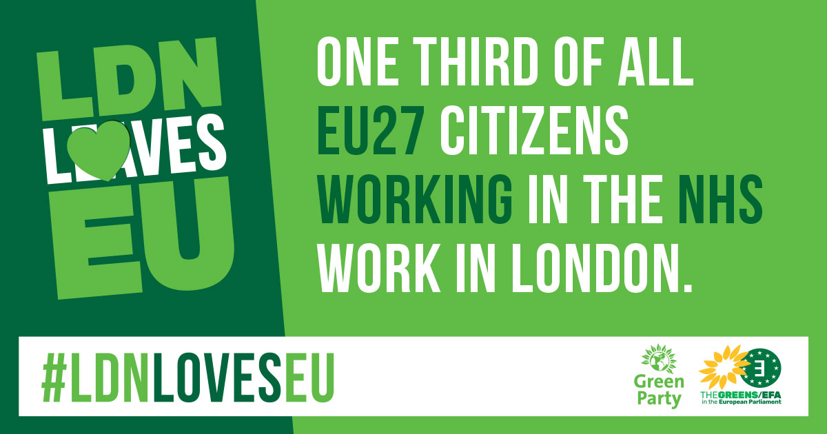 One third of EU citizens working in the NHS work 